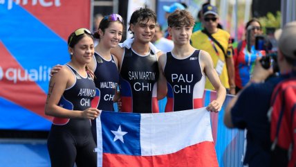   El triatlón aporta el noveno oro para el Team Chile en Panamá 