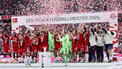   Bayern Munich celebró con el título en Alemania tras la última fecha de la Bundesliga 