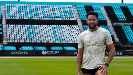   ¿Destino México? Mauricio Isla entrenó en el estadio de Cancún FC 