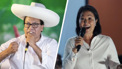   Fujimori se aleja de Sánchez y su ventaja supera 18.000 votos al 98,59 % del escrutinio 
