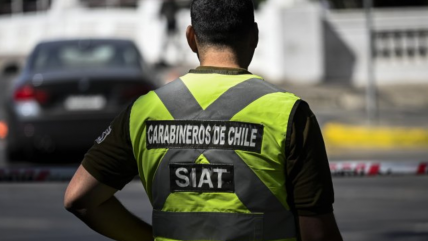   Motociclista chocó contra señal de tránsito en El Bosque: su acompañante murió 