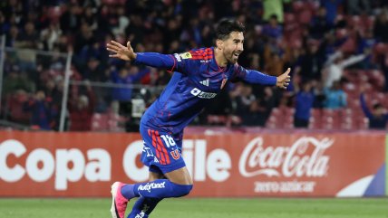   [VIDEO] Lucero apareció para la ventaja de la U sobre San Felipe en la Copa Chile 