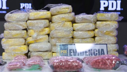   Incautan 618 kilos de droga a banda que operaba entre Iquique y Santiago 