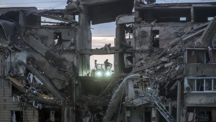   Rusia golpea Kiev con cerca de 30 misiles balísticos en la víspera de la cumbre de la OTAN 