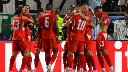   Dan Ndoye definió con clase para darle el empate a Suiza ante Argentina 