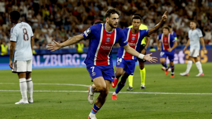  PSG doblegó a Aston Villa y se alzó como bicampeón de la Supercopa de Europa  