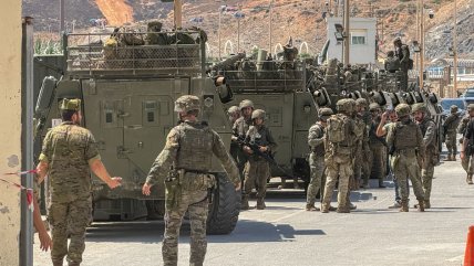  Policía marroquí dispersó a migrantes que intentaban cruzar a Ceuta 
