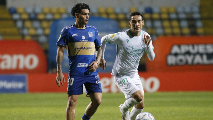   Audax desperdició su ventaja ante Everton y no pudo despegarse del fondo de la Liga 