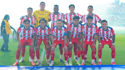   Felipe Mora aportó asistencia para el empate de Atlético San Luis ante Pachuca 