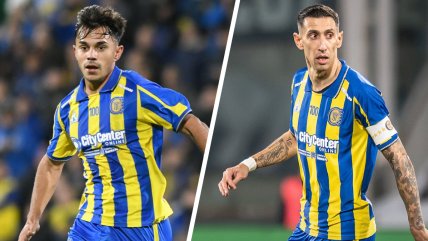   Rosario Central tuvo a Pizarro como titular y a Di María como figura en el empate ante Talleres 
