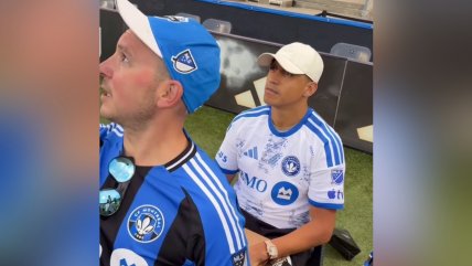   En Canadá se quejaron por actitud de Alexis en evento con hinchas 