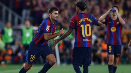   FC Barcelona venció a Athletic Club en el debut de Rodri y quedó líder en España 