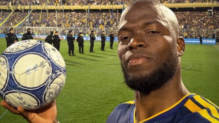   Palacios aportó una asistencia al 