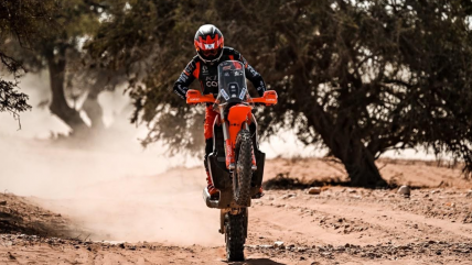   Tomás de Gavardo repuntó en la primera etapa del Rally de Marruecos 