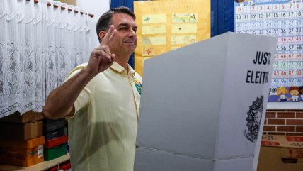   Flávio Bolsonaro celebró 