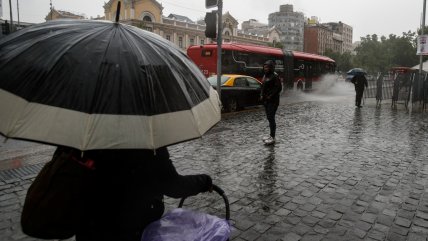   Preocupación por la intensa lluvia en la zona central 
