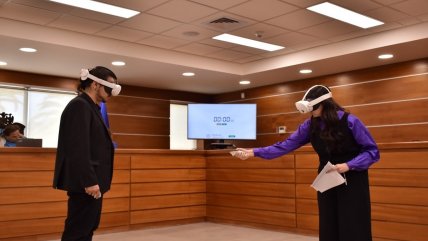   Tribunales acogen torneo de debate con uso de realidad inmersiva 