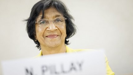   Navi Pillay gana el Nobel de la Paz por defender el derecho internacional 