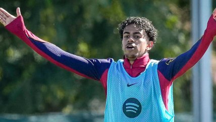   Flick encumbró a Lamine Yamal: 