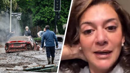   Paola Troncoso tras aluvión en Las Condes: 