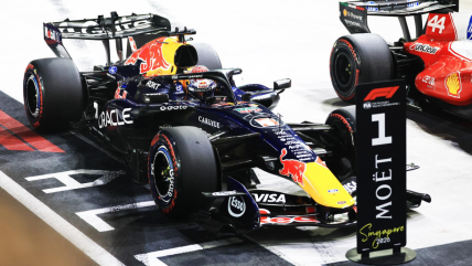   Verstappen cerró su positiva jornada con la 