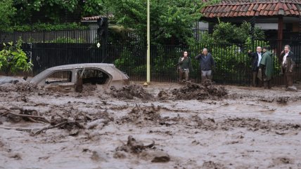  Lluvias marcan récord en Santiago y Valparaíso durante inicio de octubre  
