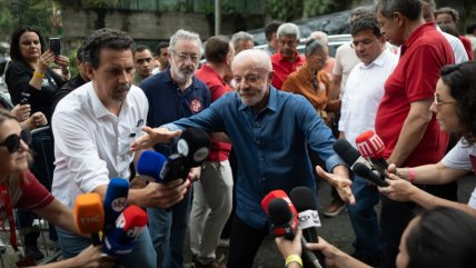   Miles de seguidores de Lula salen a las calles de São Paulo para impulsar su candidatura 